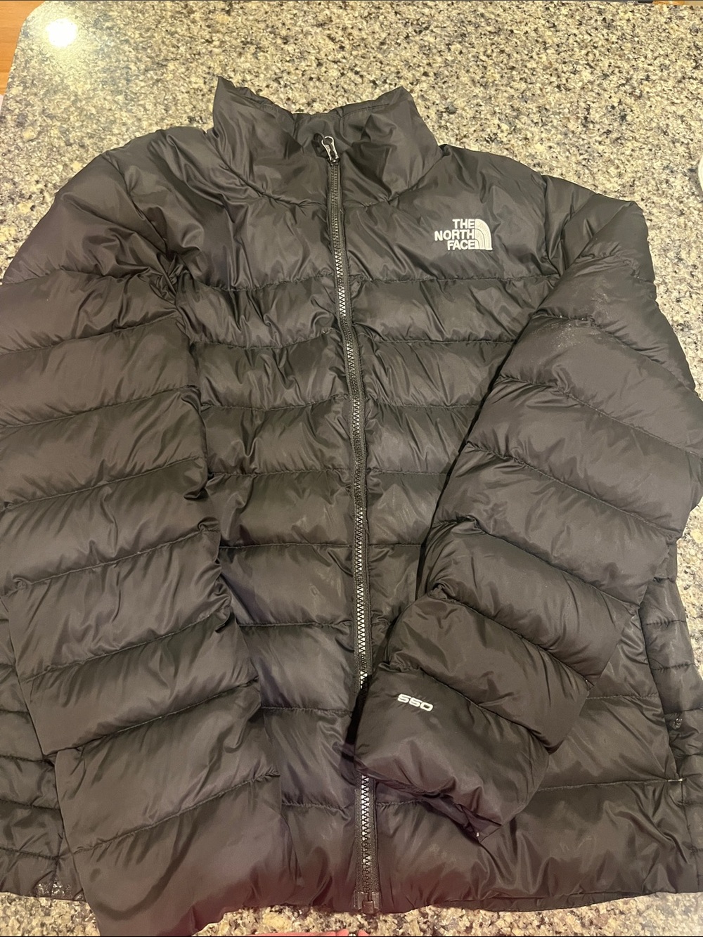 Women’s  North Face Black  Puffer Jacket - Quilted Down